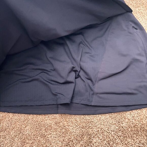 Athleta Navy blue skort asymmetrical hem Size Small - Picture 2 of 4